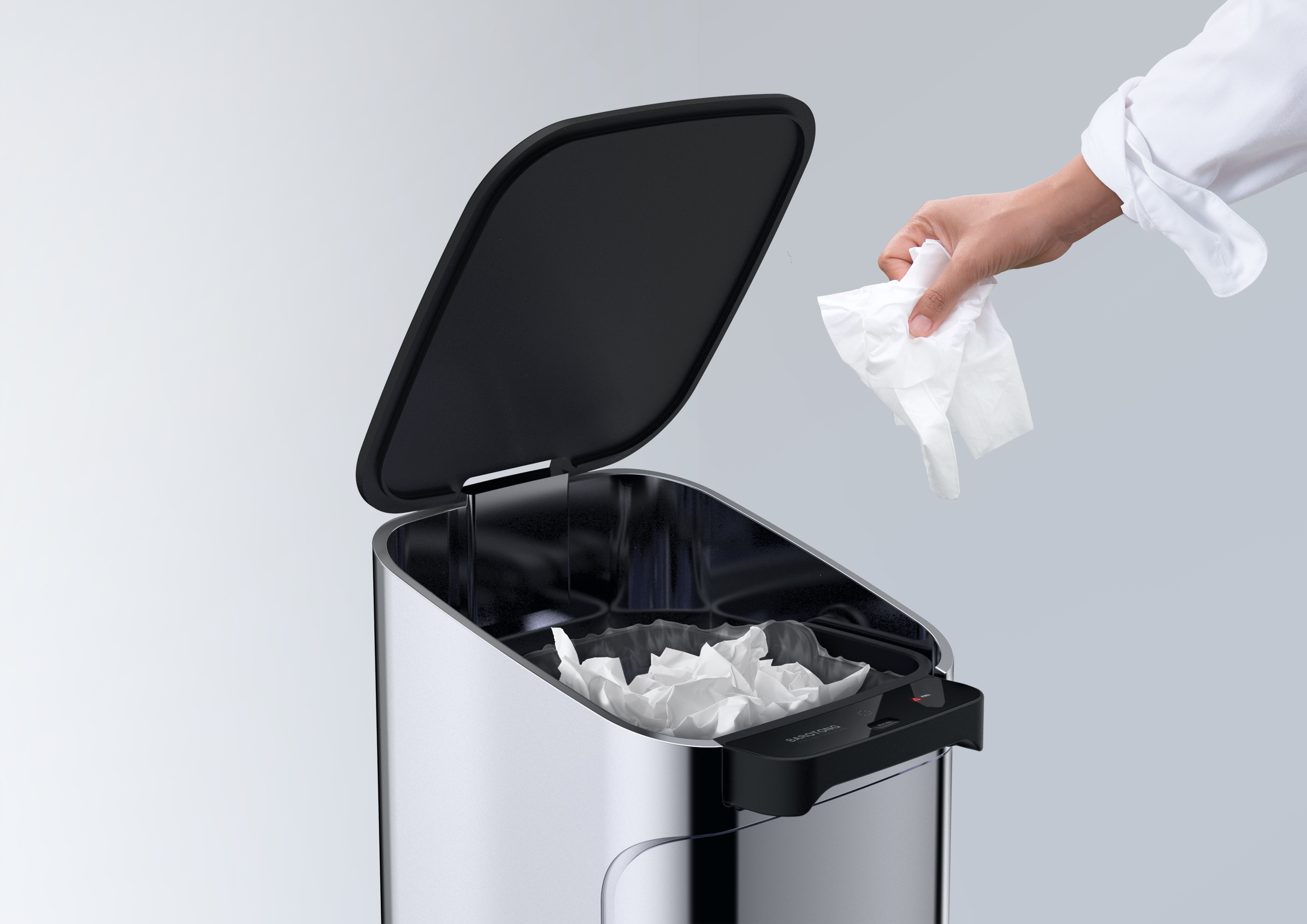 Odor Blocking Trash Can